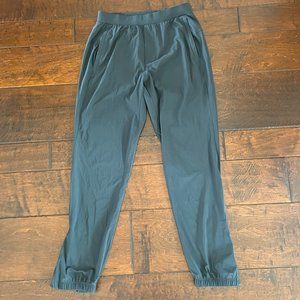Lululemon Gray Zip Up Sweat Pants Size Small